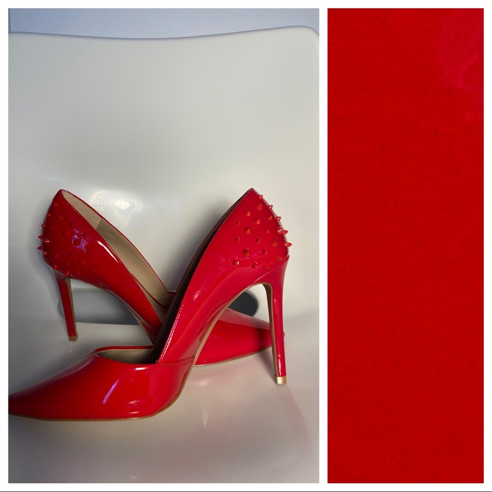 Red fancy heels